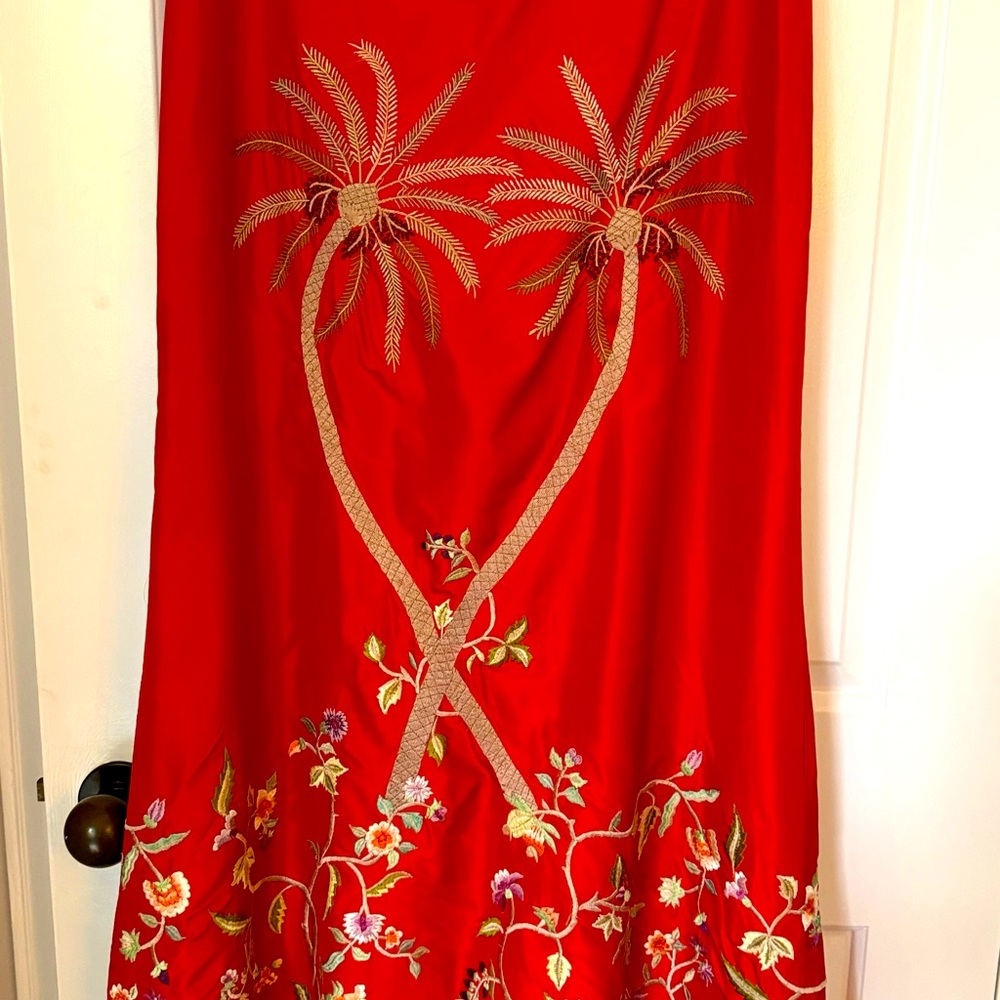 Summer Sexy! Silk Roberta Freyman long skirt. Pair w a Tee/sandals or blouse